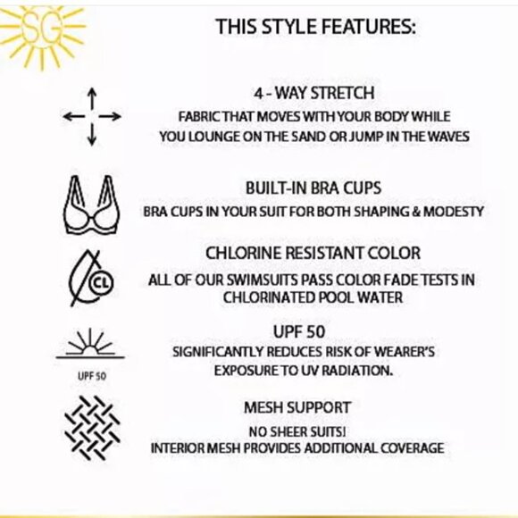 Susan Graver Soleil Halter Wrap Swim Dress Aqua Safari Palm Reg 14 A636609 - Picture 3 of 4